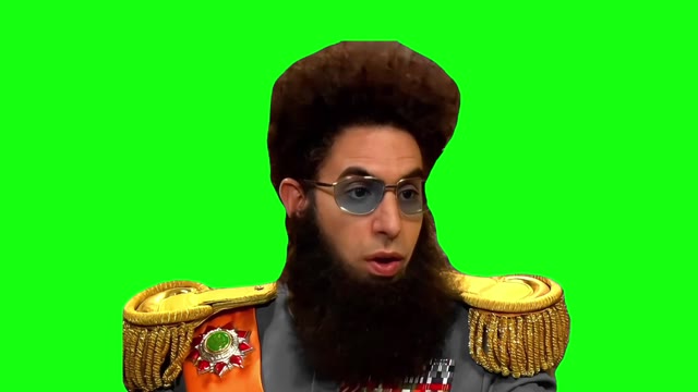 You are a jewish green screen