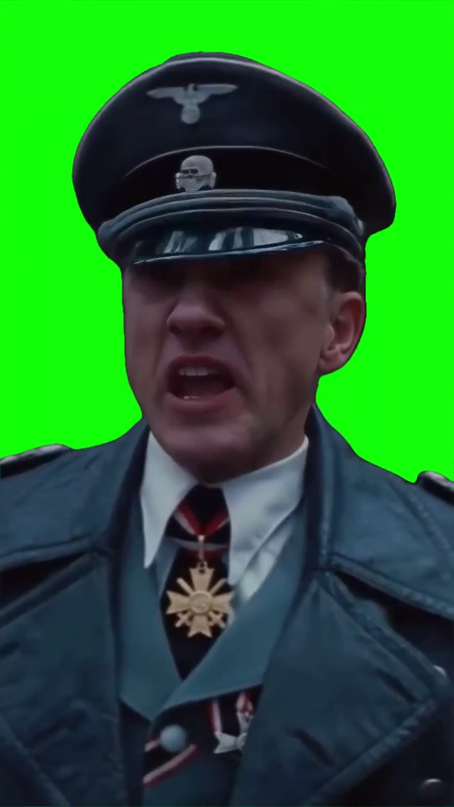 Youll be shot for this green screen