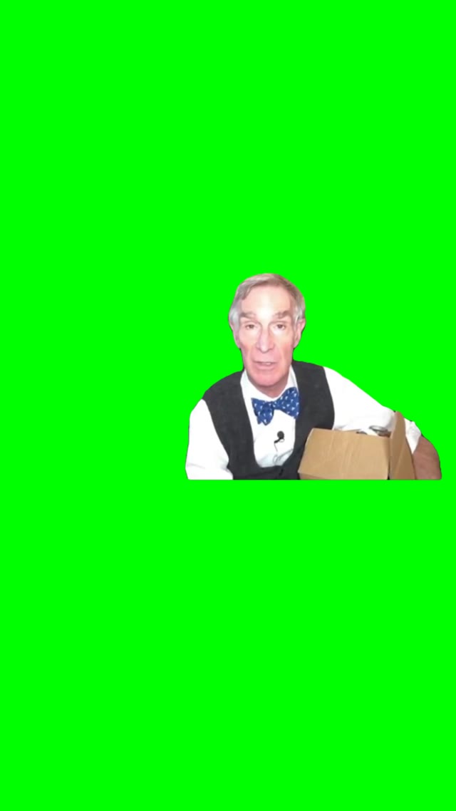 bill nye motivational cheepch green screen