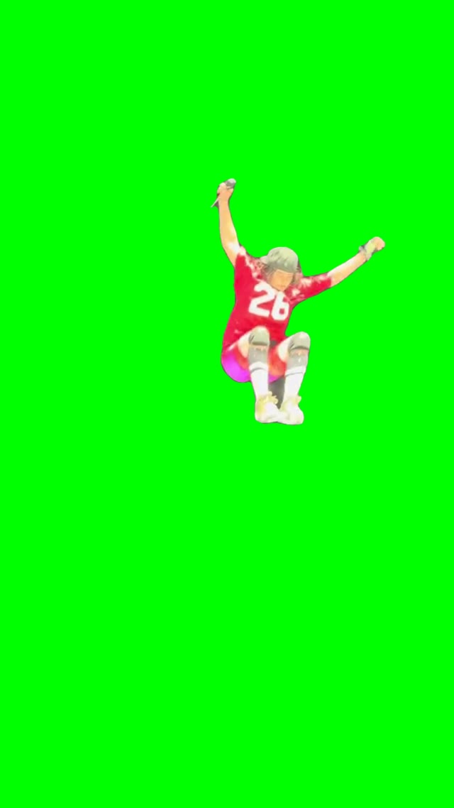 billi Concert intro green screen