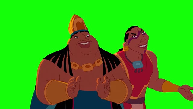 both is good the road to el dorado green screen