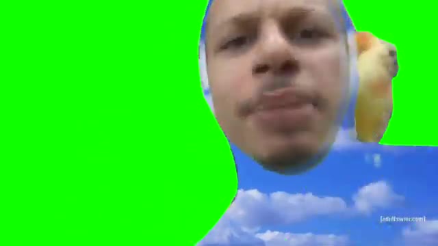 eric andre bird up chroma key green screen