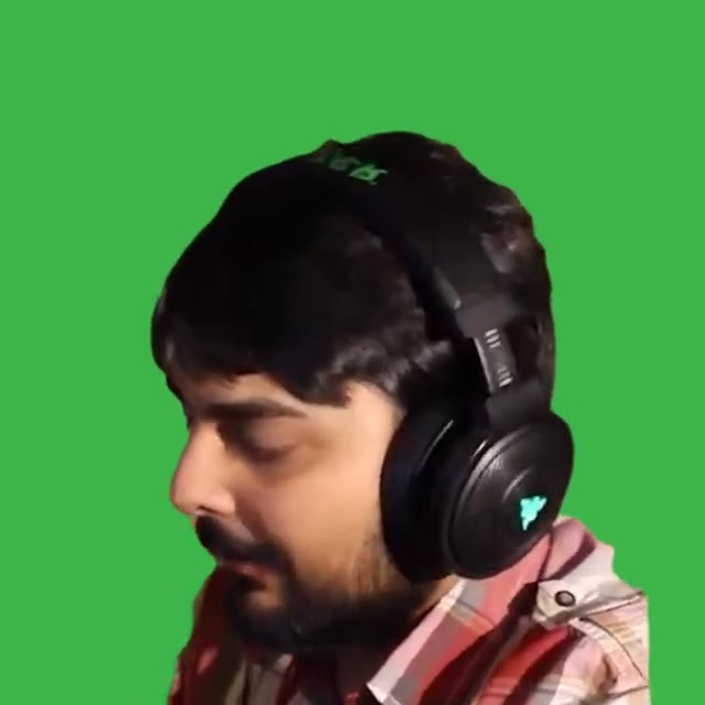 funny laughing green screen