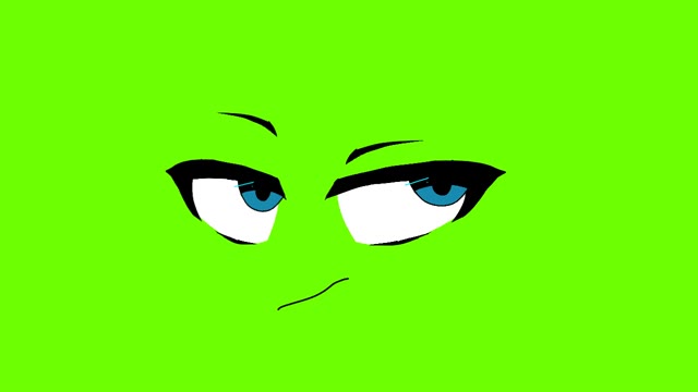 gacha I wanna ruin our friendship green screen