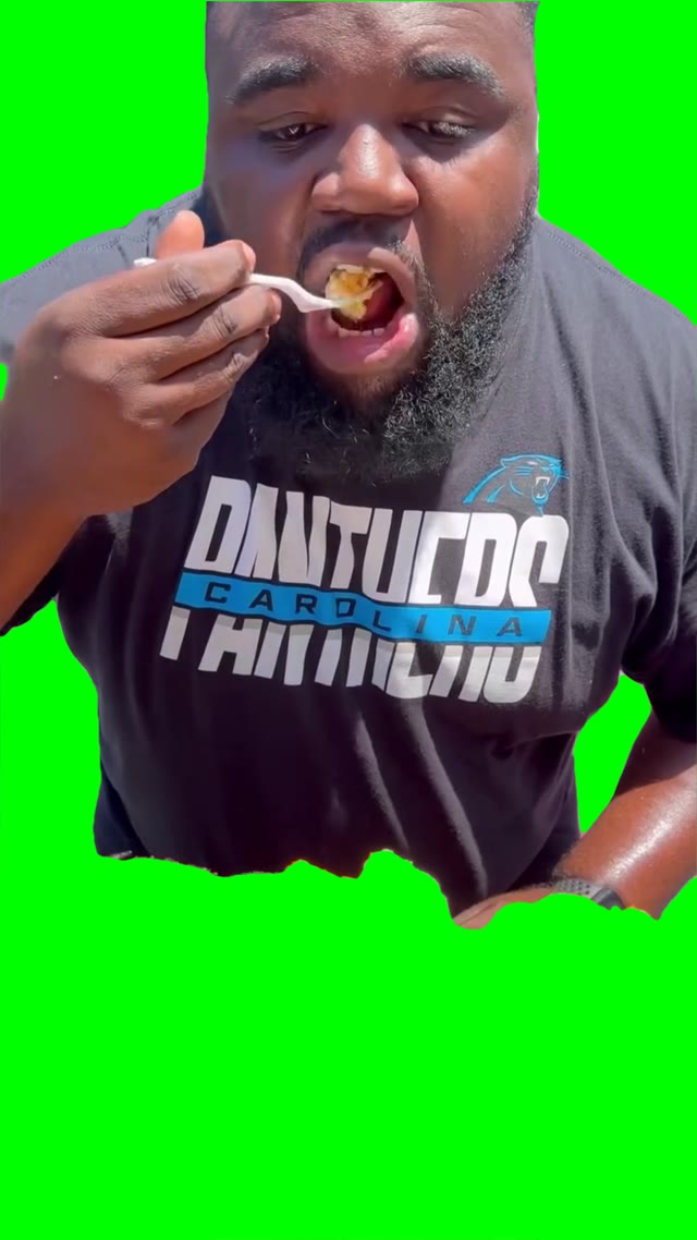 grandma cooking green screen