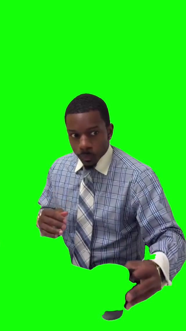 i saw Nothing green screen