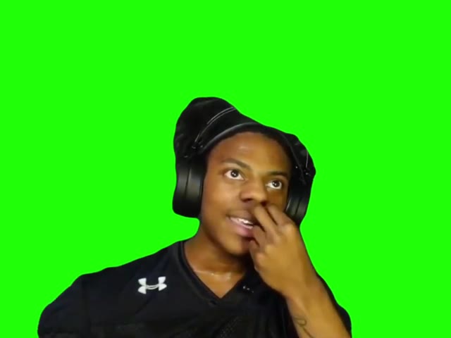 iShowSpeed Got Crazy green screen