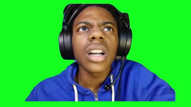 iShowSpeed Rages green screen