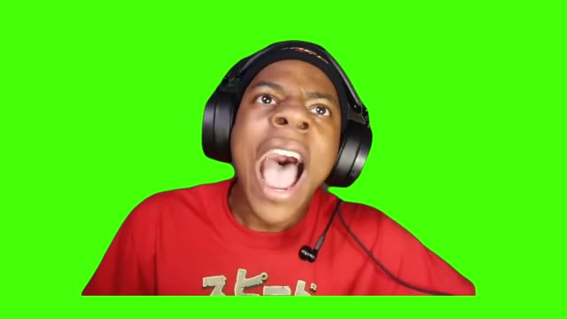 iShowSpeed Turn into a Monkey green screen