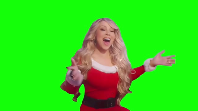 its time MARIAH CAREY 2024 green screen
