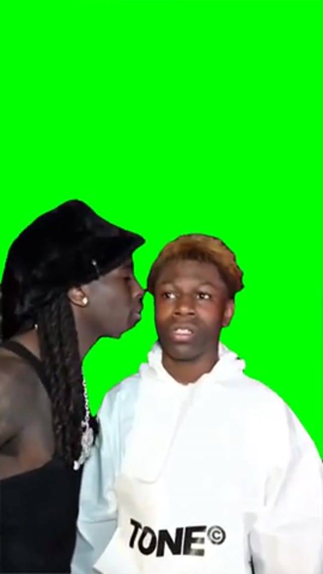 kai you will never get in  green screen