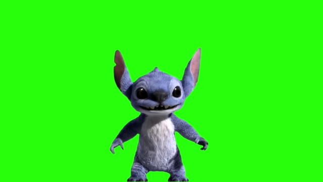 lilo and stitch 2025 green screen