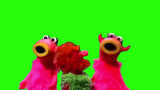 mah na mah na green screen