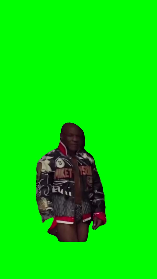 mike tyson big steppa green screen