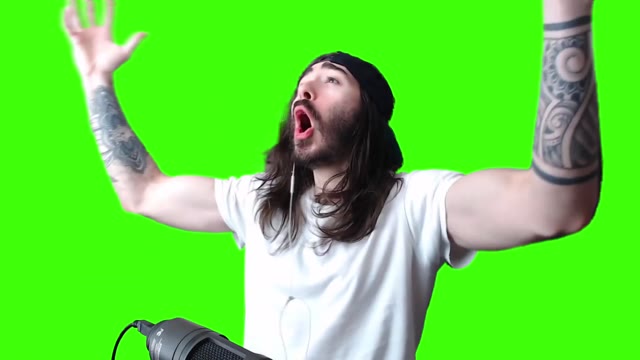 penguinz 0 WOOOOO YEAH BABY green screen