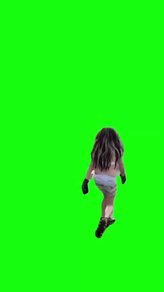 shakira shakira wow green screen
