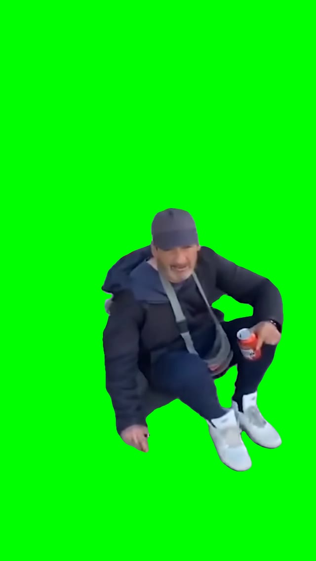 un cafe green screen