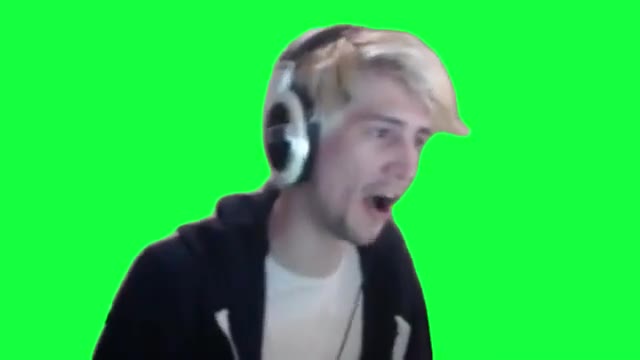 xQc Loud Clap green screen