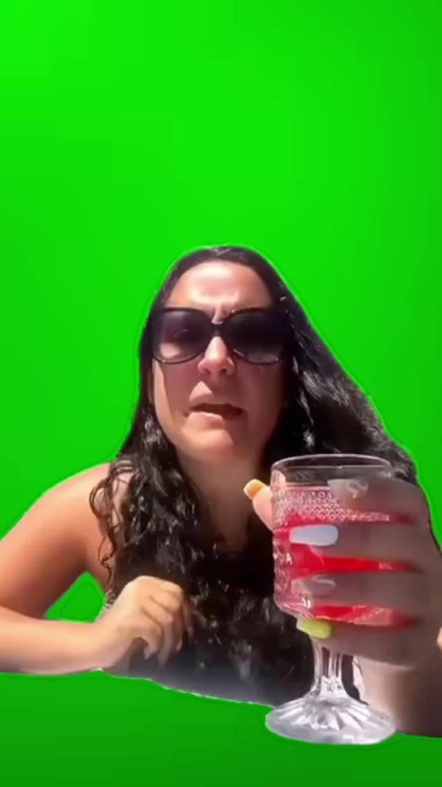 youre a jerk off i whats your problem green screen