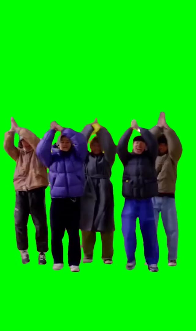 z79rnZKa Chicken banana green screen