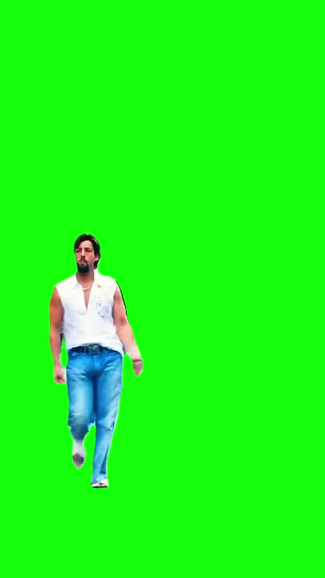 zohan dancing green screen